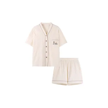 Follow The United States Pajama Set Women's Ecru