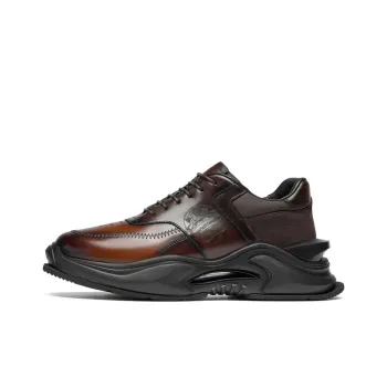 ROBERTA DI CAMERINO Anti-Slip And Wear-Resistant Height Increasing Low-Top Chunky Sneakers Men's