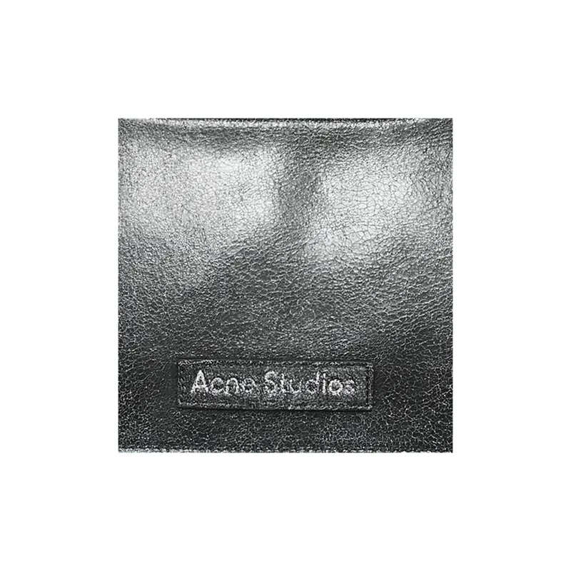 Acne Studios Cow Leather Handbag, Shoulder Bag Women's Black-4