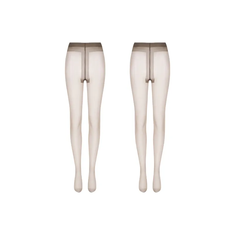 Limerence M Stockings Women's 2 Pack Flight Attendant Gray-0