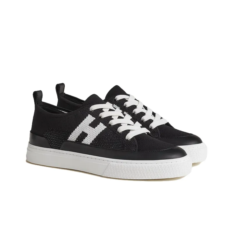 HERMES Deep Low Top Skateboard Shoes Women's Black-2