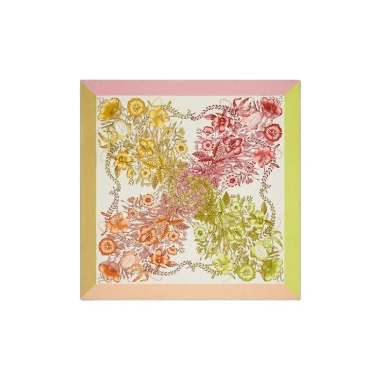GUCCI Silk Scarves Women's Yellow-0
