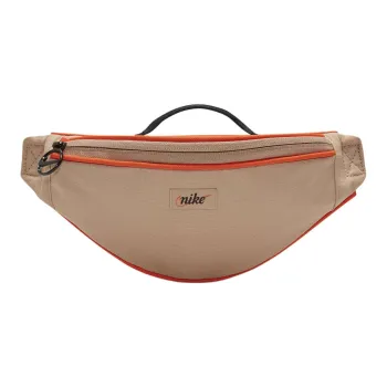 Nike Polyester Fanny Pack Small Size Women's Hemp & Orange & Black