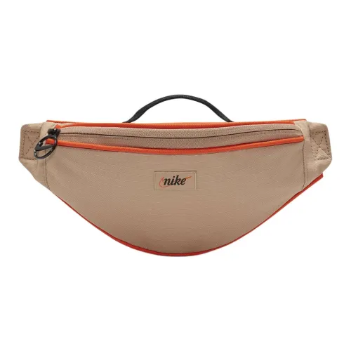 Nike Fanny Packs Beige With Orange And Black Accents