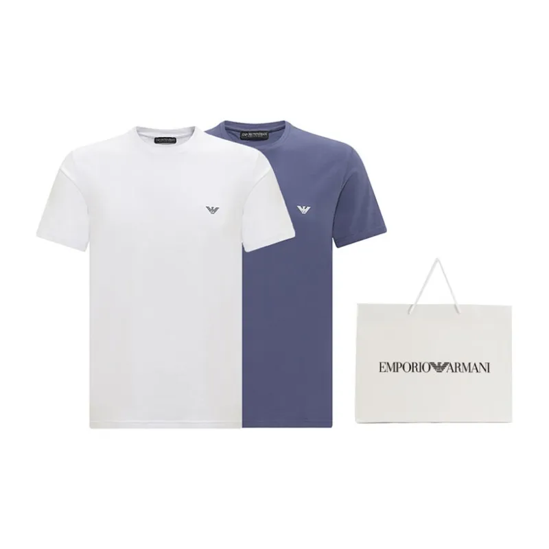EMPORIO ARMANI T Shirt Men's 2 Pack-3