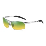 Silver Frame with Day and Night Lenses