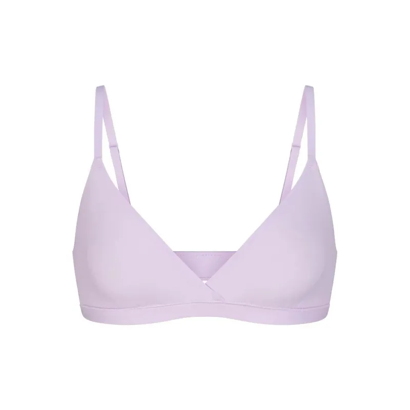 SKIMS FITS EVERYBODY CROSSOVER BRALETTE Bra Women's LILY/Daylily-0