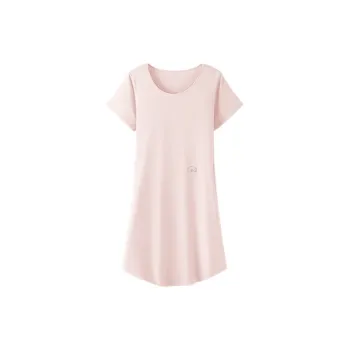 JINGYUN Deep Pajama 60 Nightgown Women's Morning Light Pink