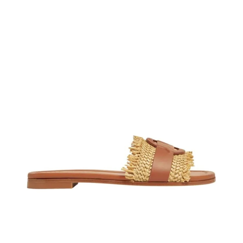 Moncler Bell Leather Slides-1
