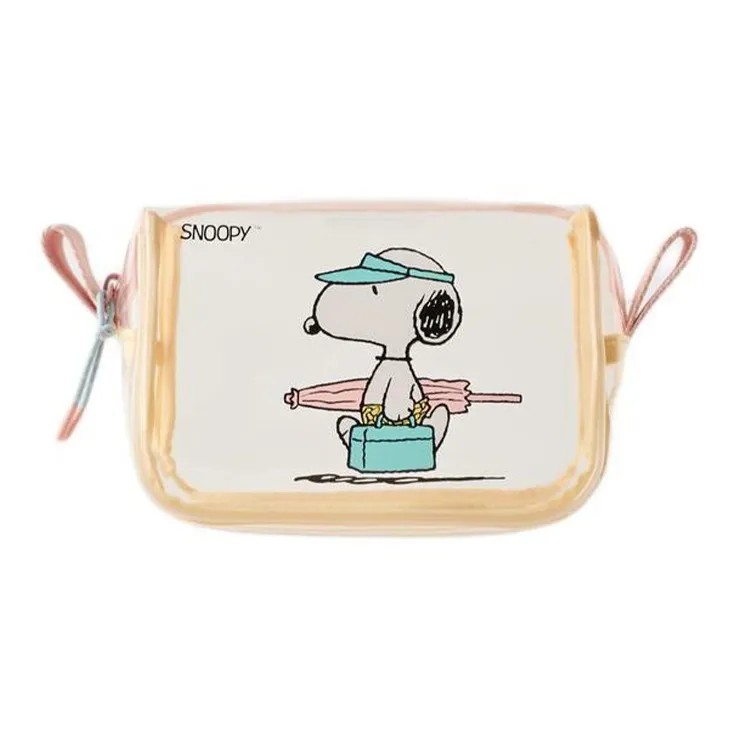 ZARA Thermoplastic Polyurethane Toiletry Bag Regular Women's Transparent-0