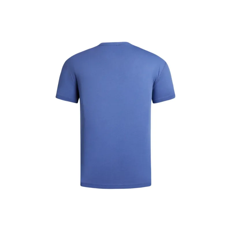 EMPORIO ARMANI EA7 SS24 T Shirt Men's Royal Blue-1
