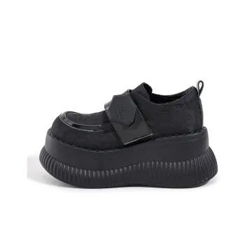 Milan Love Song Casual Single Shoes 8.5 Cm Women's Black
