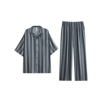 Yue Nei Pajama Set Men's Whale Gray