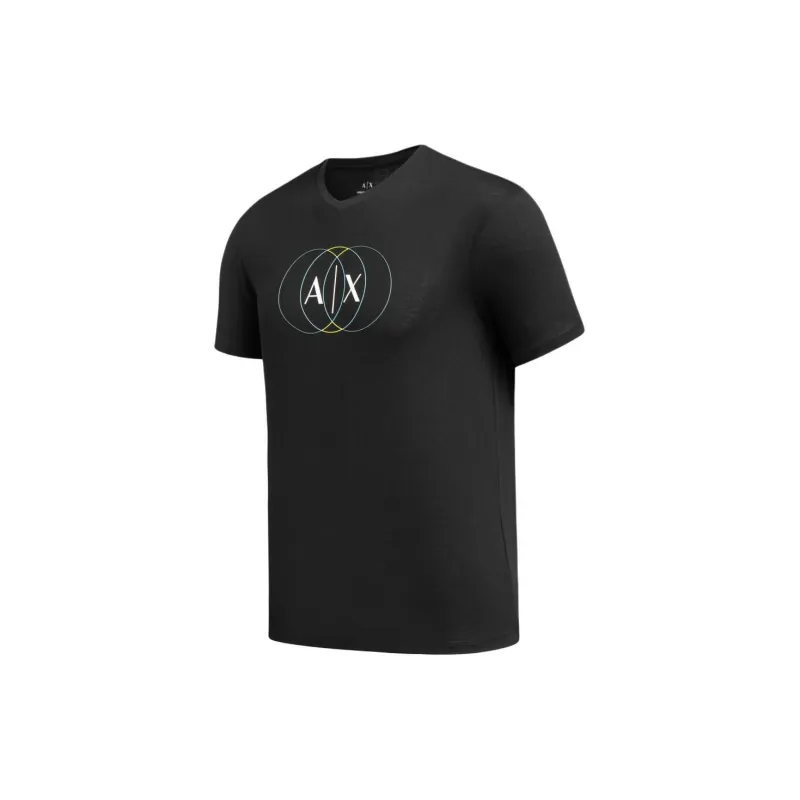 ARMANI EXCHANGE SS24 T Shirt Men's Black-2