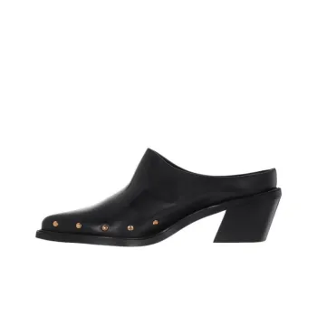ALOHAS Wrap-toe Slippers 6cm Women's Black