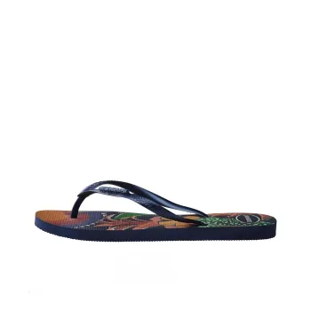 Havaianas Abrasion Resistant Quiet Quick Drying Flip Flops Women's Dark Blue