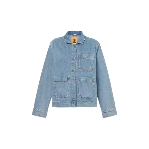Timberland Denim Jacket Women's Medium Blue