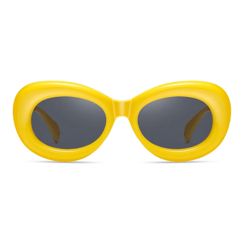 SHEEN KELLY Oval Sunglasses Unisex-9