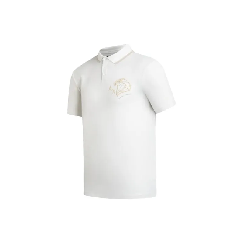 ARMANI EXCHANGEAE SS24 Polo Shirt Men's Ecru-2