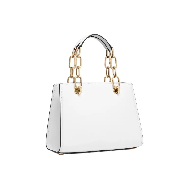 MICHAEL KORS Leather Shoulder Bag, Crossbody Bag, Handbag Small Size Women's White-1