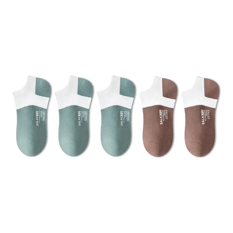 SALOATO Ankle Socks Men's 5 Pack-14