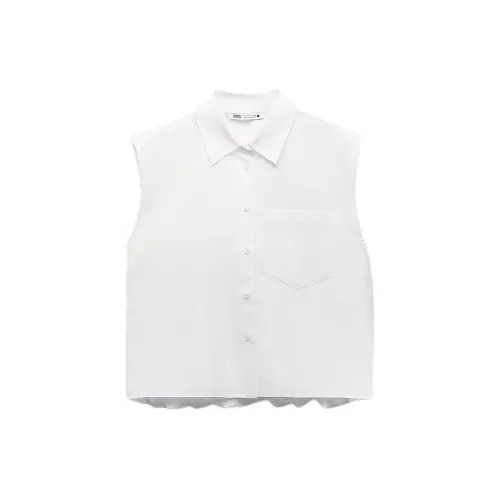 ZARA Shirts Women's White