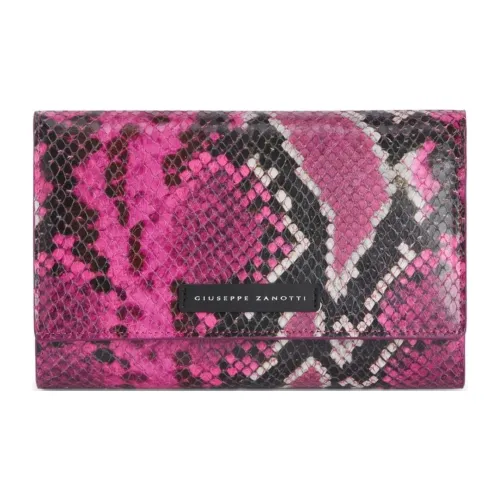 Giuseppe Zanotti Ulyana Python-print Clutch Bag