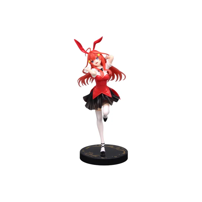 FURYU The Quintessential Quintuplets Trio Try IT Itsuki Nakano, Bunny Girl Ver. Different Colored Bonus Gifts-0