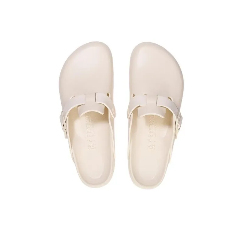 Birkenstock Closed Toe Slippers Women's White-3