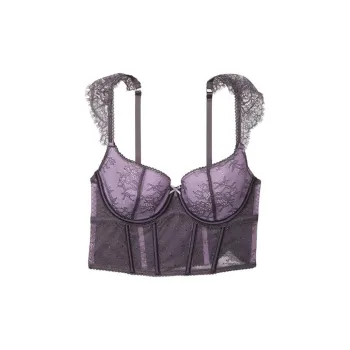 VICTORIA'S SECRET Shapewear Women's Gray Purple