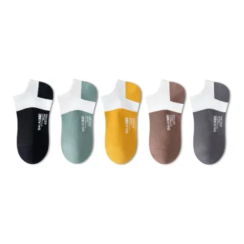 SALOATO Ankle Socks Men's 5 Pack
