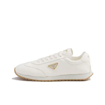 PRADA Low Top Casual Shoes Men's Ecru