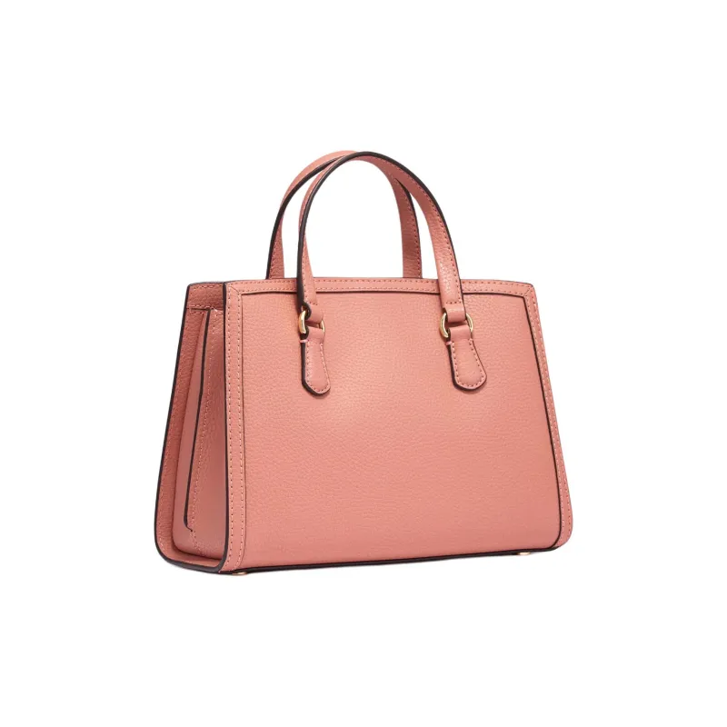 MICHAEL KORS Chantal Litchi Grain Leather Handbag Shoulder Bag Crossbody Bag Small Size Women's Rose Pink-1