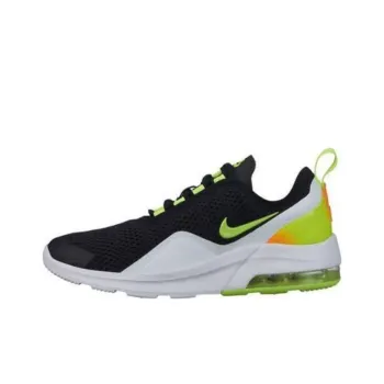 Nike Air Max Motion Cushioning, Wear Resistant Low Top Kids' Running Shoes Black White Teenagers