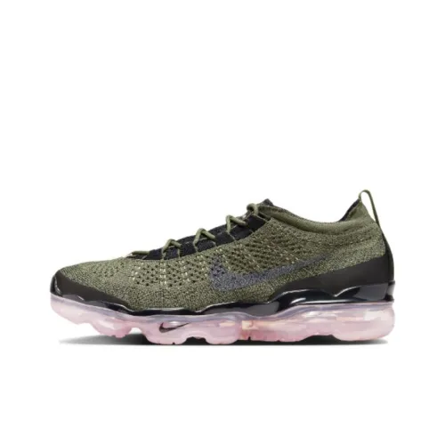 Nike Air Vapormax 2023 Flyknit Medium Olive Pink Oxford