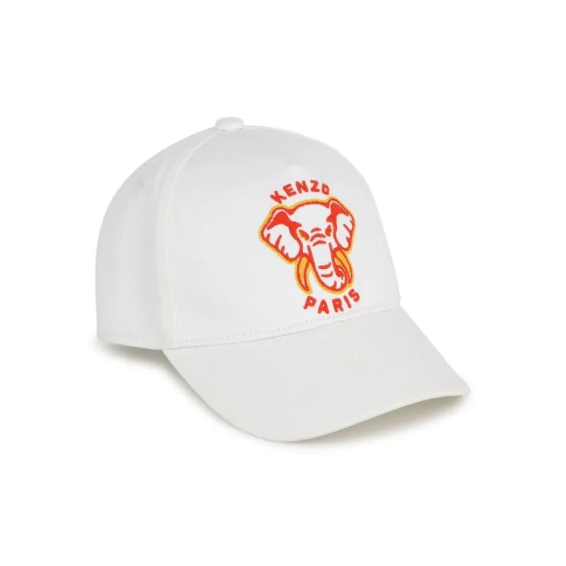 KENZO Varsity Jungle embroidery Cap-0