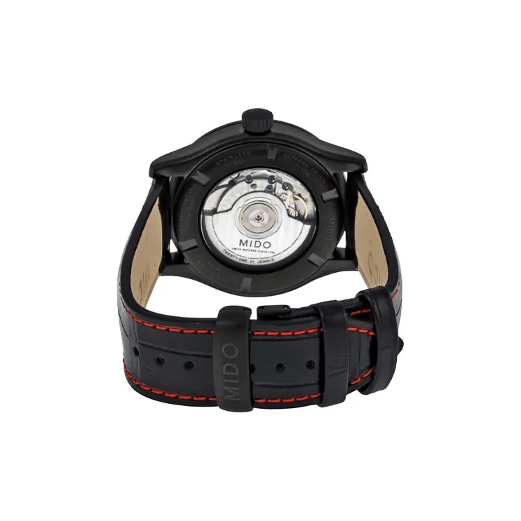 MIDO Helm Automatic Mechanical Movement Men's Watches Watch 42mm Black Dial Stainless Steel Case-1