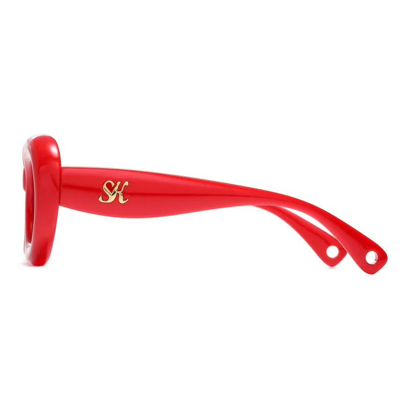 SHEEN KELLY Oval Sunglasses Unisex-13