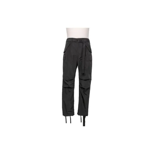 Sacai Cargo Pants Men Black