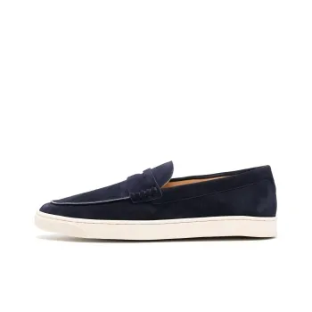 Brunello Cucinelli Suede Penny Loafers