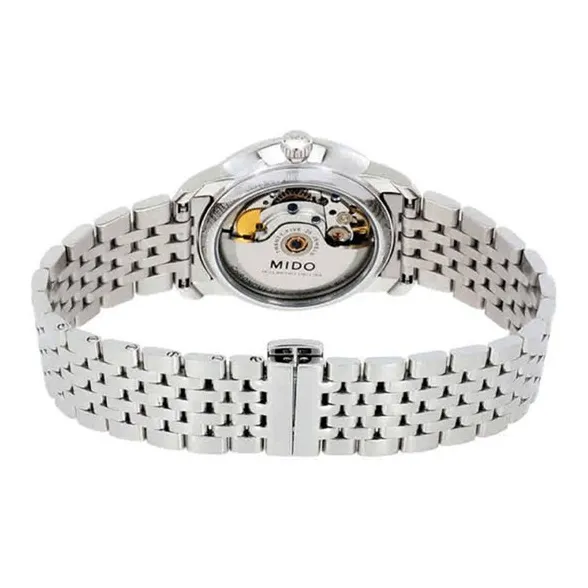 MIDO Baroncelli Collection Automatic Mechanical Movement Women's Watch Watch 34mm White Dial M027.208.11.016.00-3