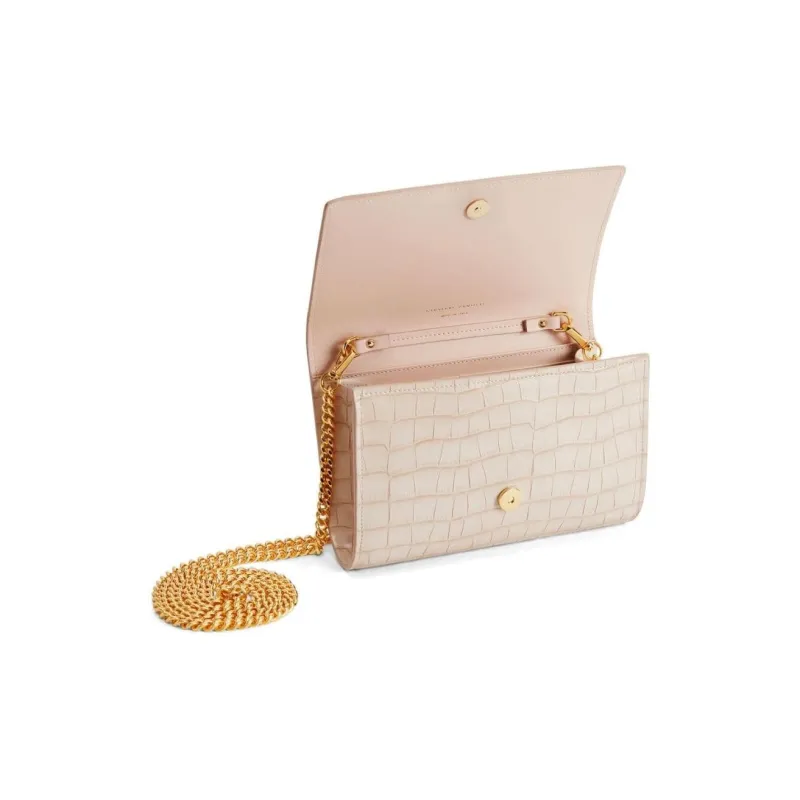 Giuseppe Zanotti Wendy Croc effect Clutch Bag-2