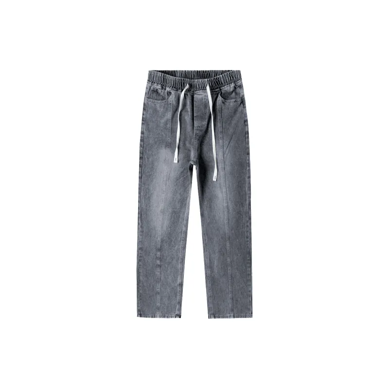 ANDEZHANMUSI Jeans Unisex-4