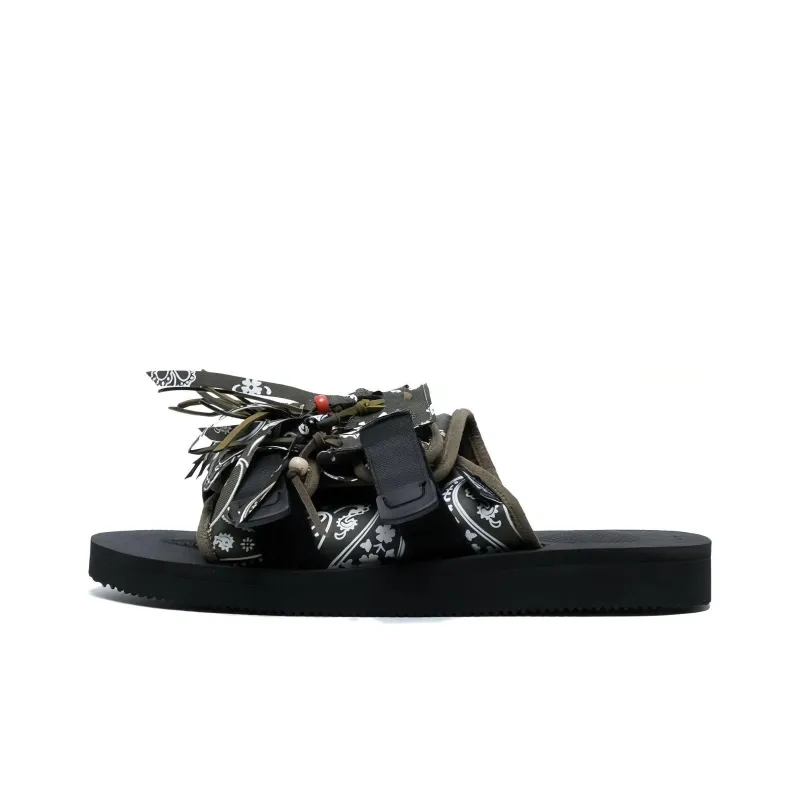 Suicoke MOTO-Cab Fringed Sandals-0