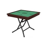 85cm Walnut Style Luxury Desktop-Carbon Steel Foldable Painted Frame[with Drawer]