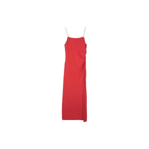 Bimba Y Lola Slip Dresses Women's Bright Red