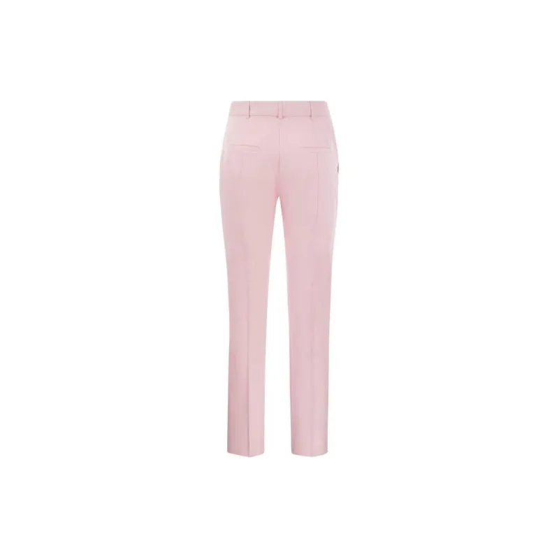 SportMax High Waist Straight Leg Trousers-1