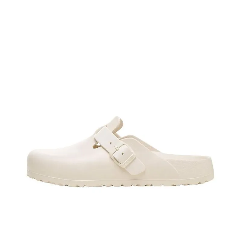 Birkenstock Closed Toe Slippers Women's White-0