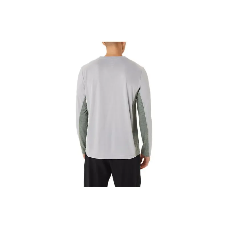 Asics Train Sana Long Sleeve T-Shirt Men's Gray-1