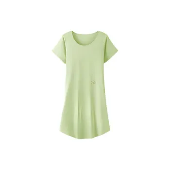 JINGYUN Deep Pajama 60 Nightgown Women's Spring Pear